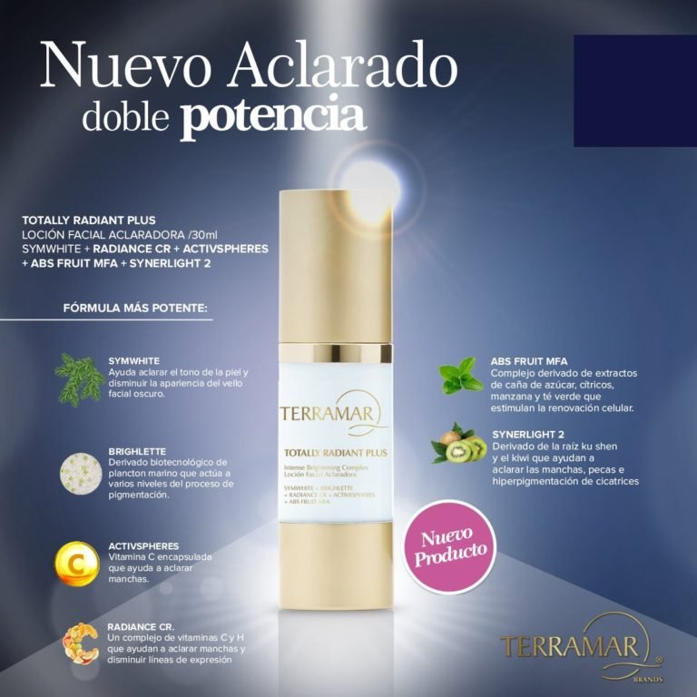 Loción Facial Aclaradora Terramar Tienda