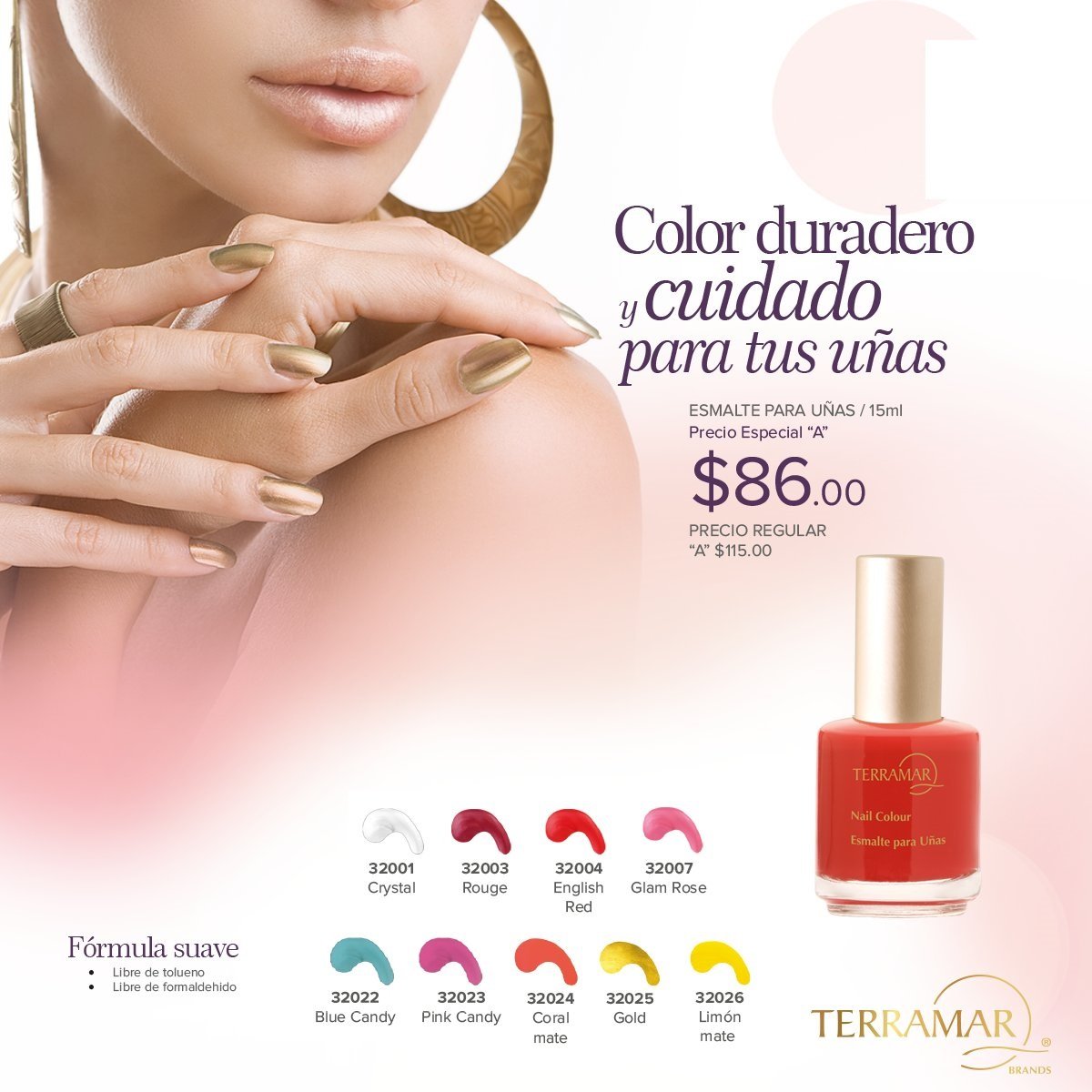 Esmalte para uñas - Terramar