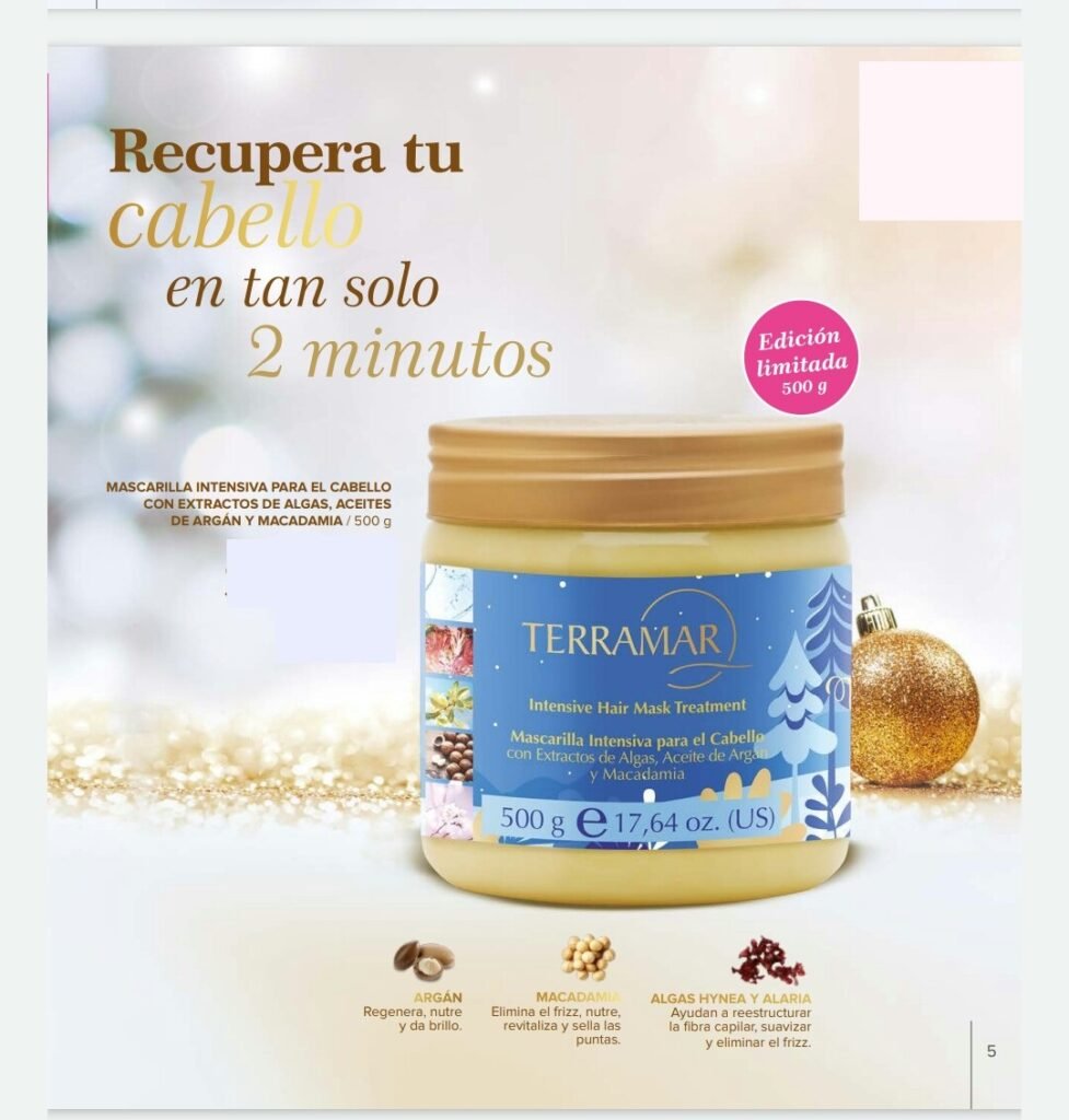 Mascarilla Intensiva para el Cabello Tamaño Grande 500g